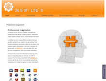 Tablet Screenshot of designlab9.com